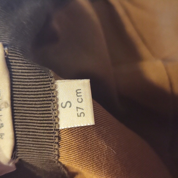 Gucci Authentic GG Logo Canvas Baseball Cap Size Small - Picture 5 of 6